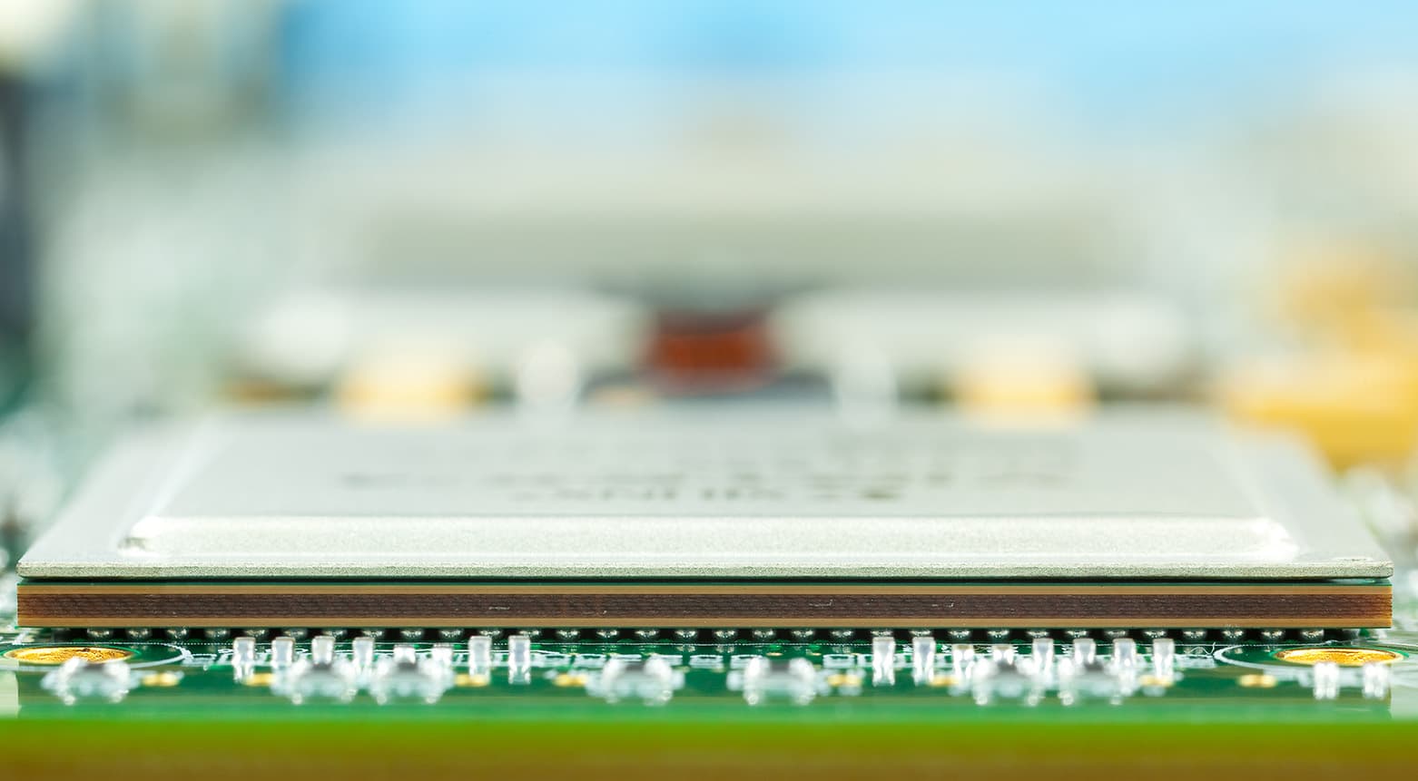 PCB close up